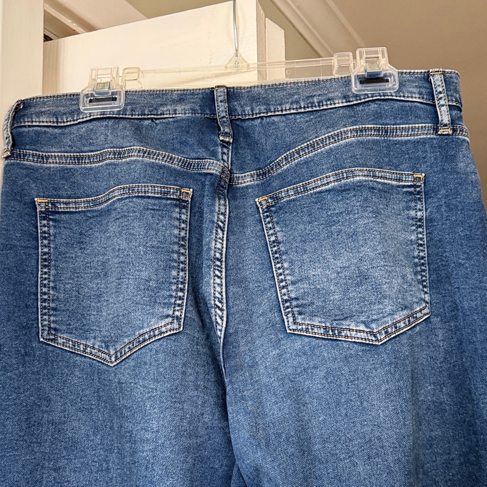 GAP Women's Viral Wide Leg Sweatpants Jeans - Picture 8 of 8